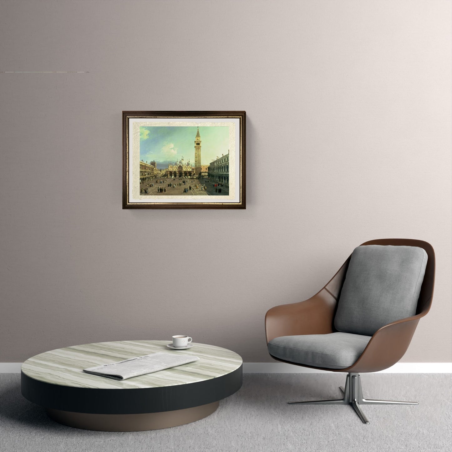 St Mark's square, Venice - Giovanni Antonio Canal known as Canaletto