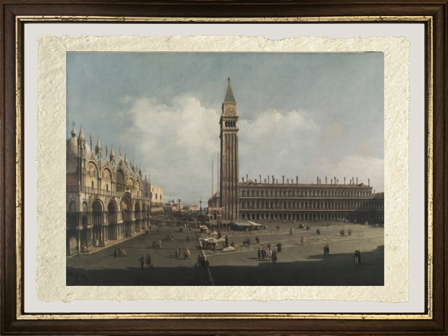 Piazza San Marco, Venezia, 1740 - Bernardo Bellotto