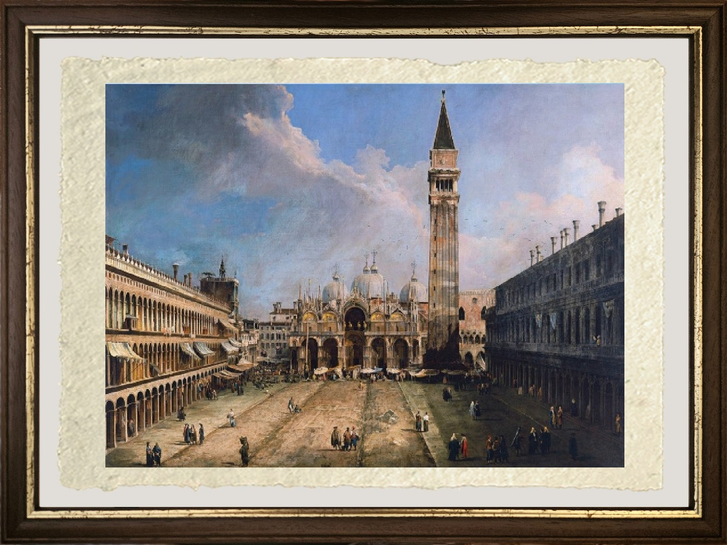 View of Rome with St. Peter's and Castel Sant' Angelo in the Distance, 1685 - Gaspare Vanvitelli - Gaspar van Wittel