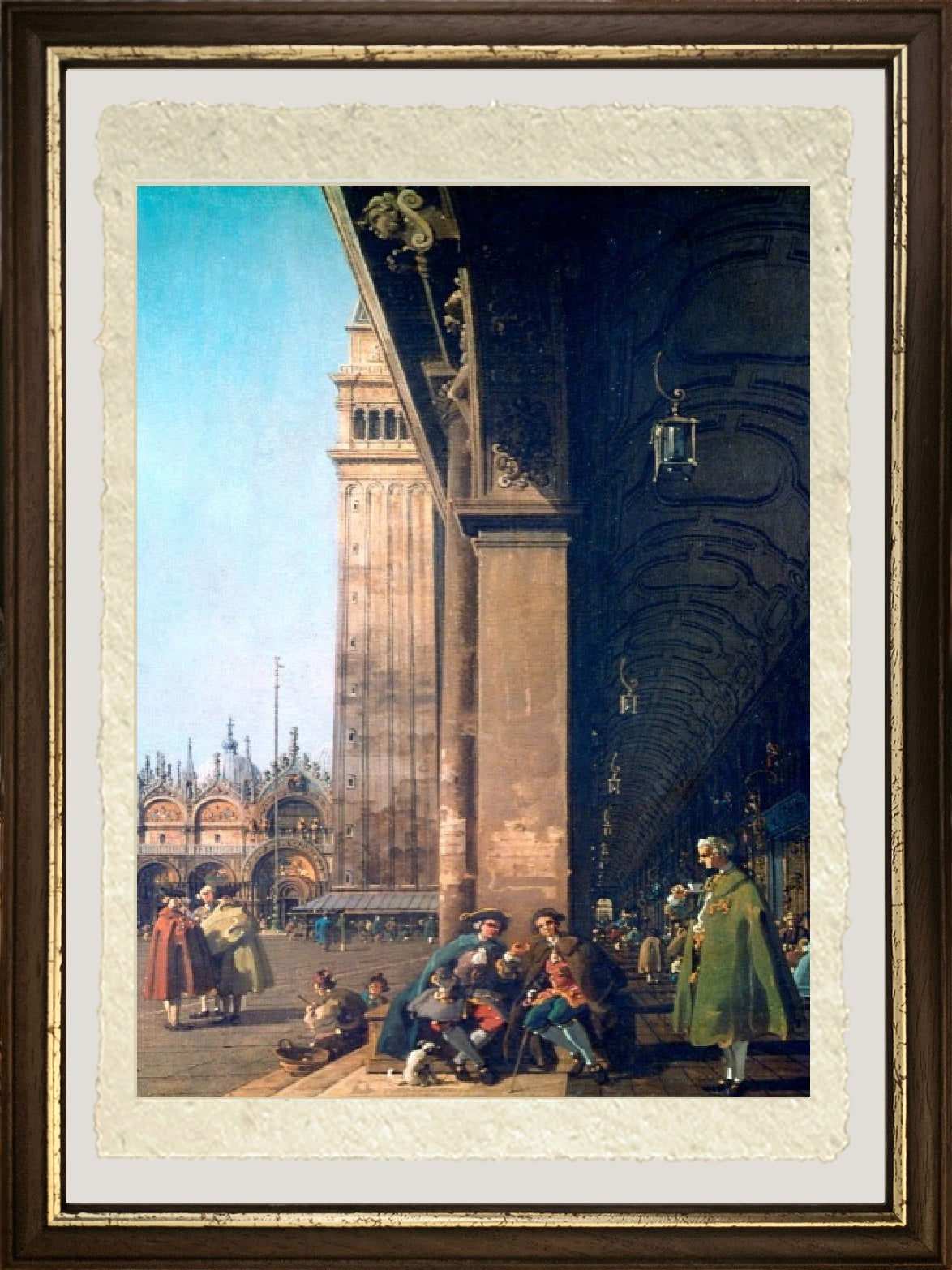 St. Mark's Square and the Colonnade, 1756 - Giovanni Antonio Canal, known as Canaletto