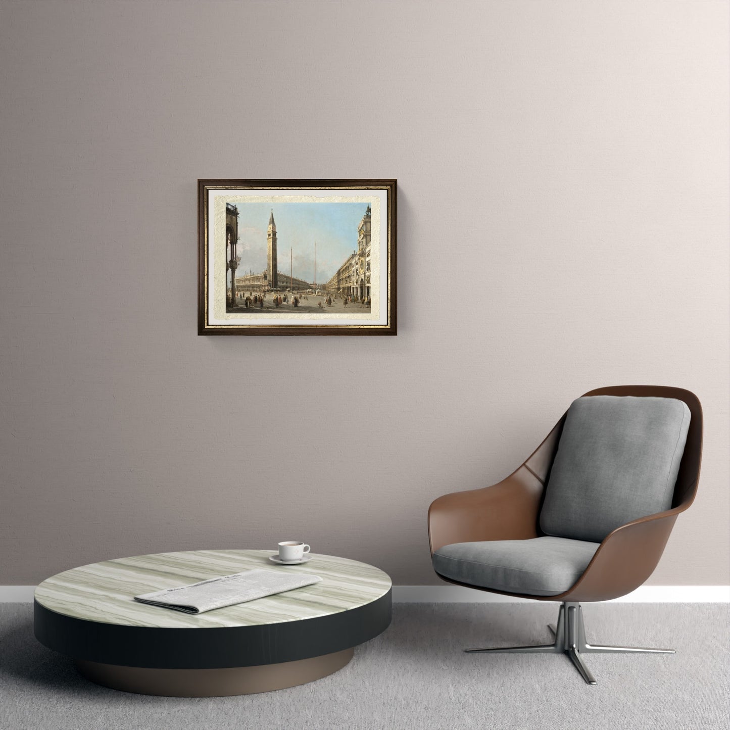 Piazza San Marco guardando a sud e ovest, 1763 - Giovanni Antonio Canal detto Canaletto