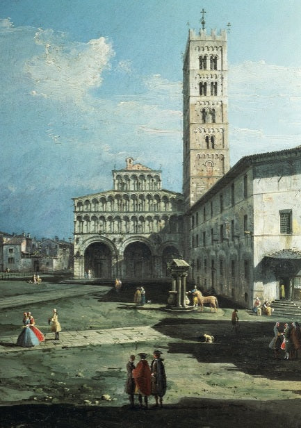 Piazza San Martino, Lucca - Bernardo Bellotto