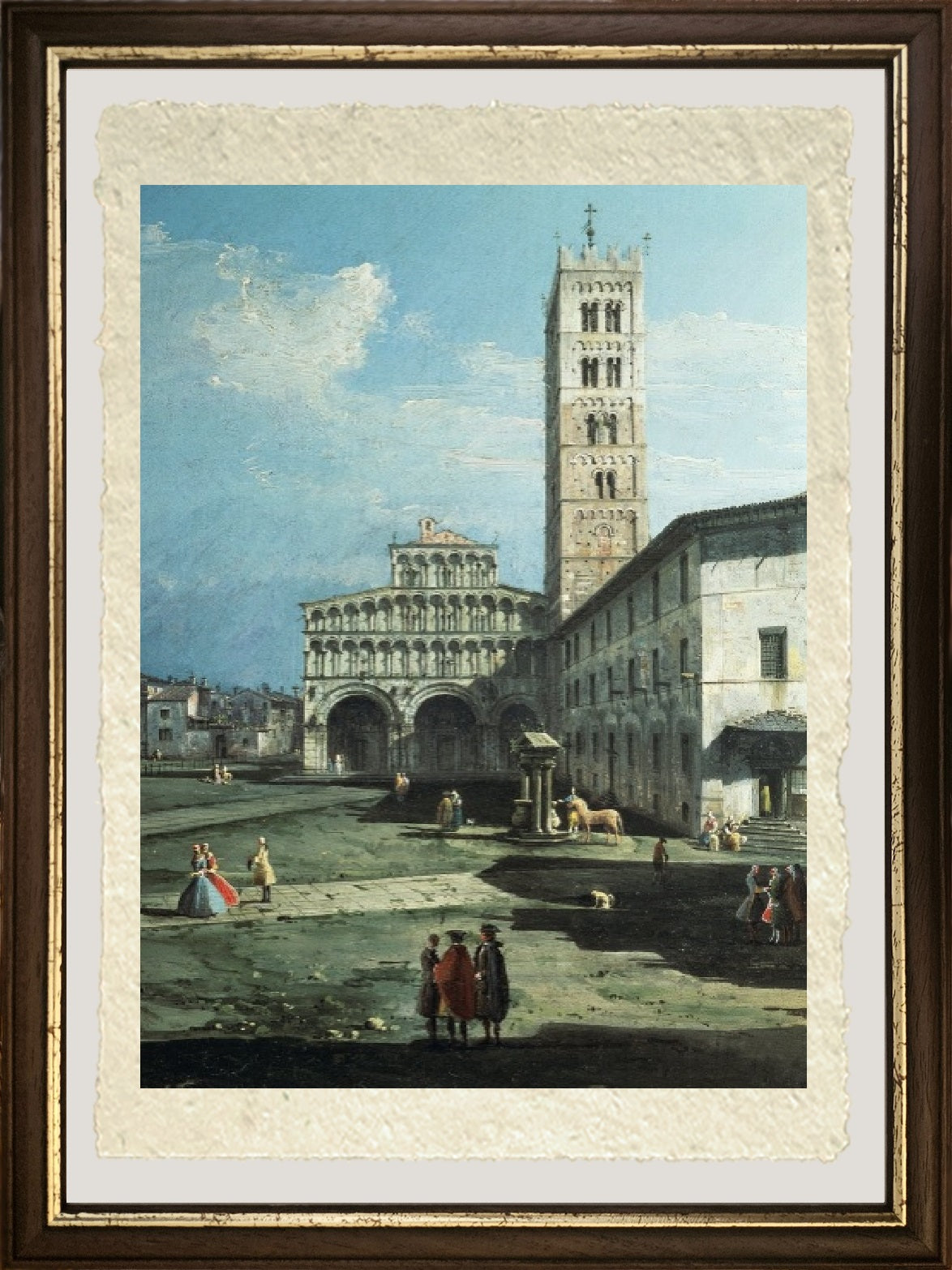 Piazza San Martino, Lucca - Bernardo Bellotto