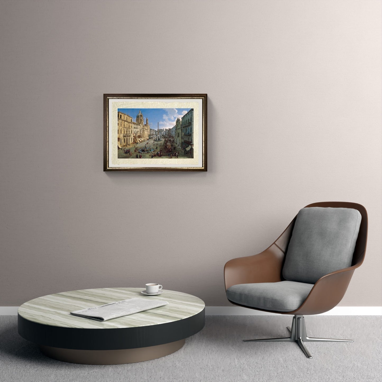 Piazza Navona, Roma 1699 - Gaspare Vanvitelli - Gaspar van Wittel