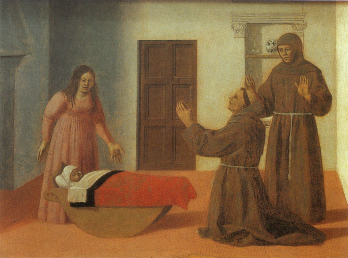 Miracolo di sant'Antonio da Padova - Piero della Francesca su carta Amalfi