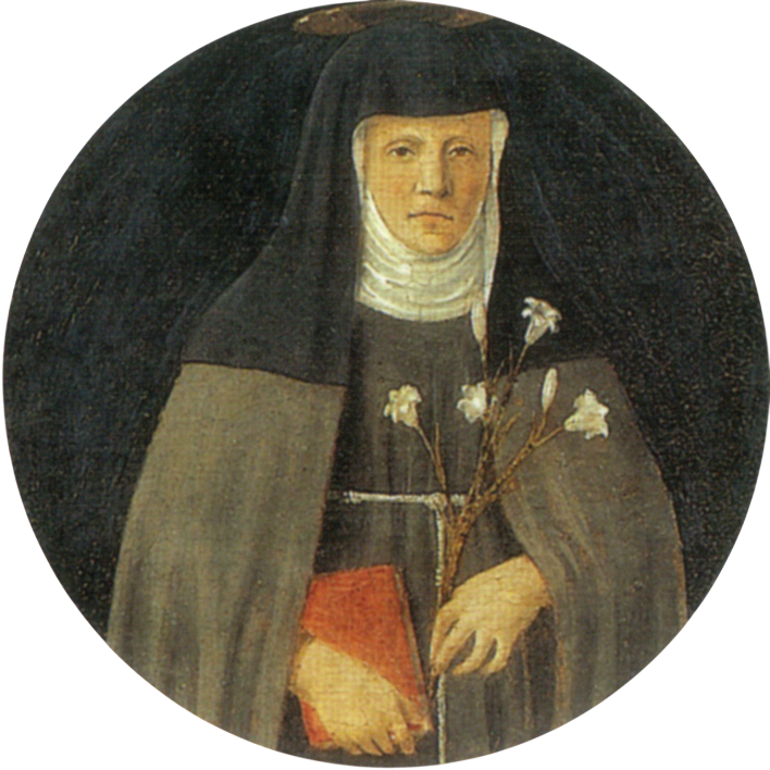 Santa Chiara - Piero della Francesca su carta Amalfi