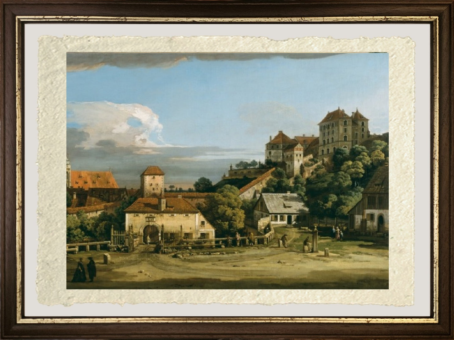 Pirna: L'Obertor da sud - Bernardo Bellotto