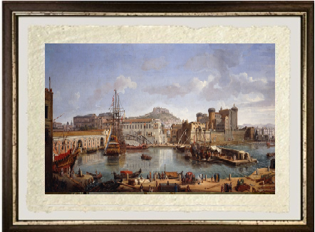La Darsena, Napoli 1702 - Gaspare Vanvitelli - Gaspar van Wittel
