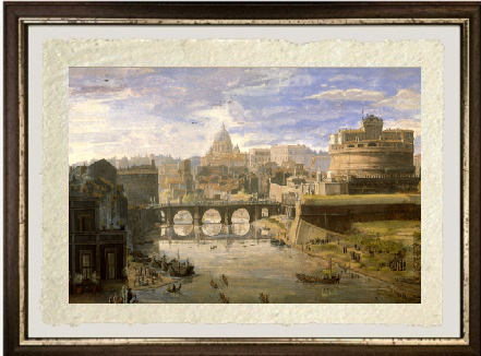Ponte Sant'Angelo, Rome - Gaspare Vanvitelli - Gaspar van Wittel