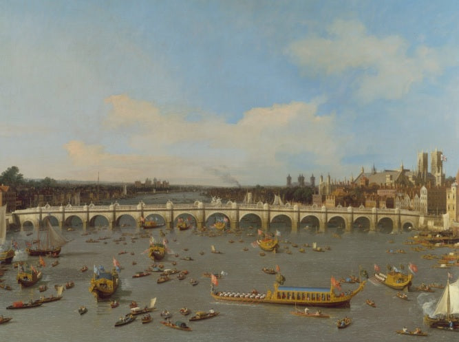 Ponte di Westminster - Giovanni Antonio Canal detto Canaletto
