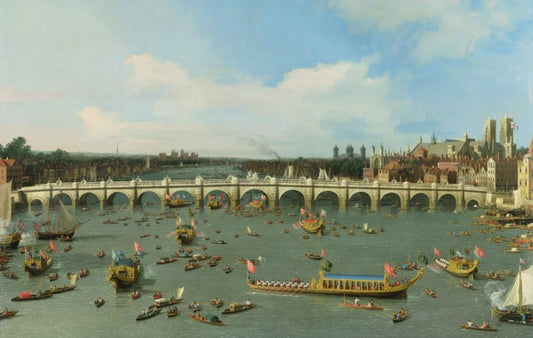 View of Rome with St. Peter's and Castel Sant' Angelo in the Distance, 1685 - Gaspare Vanvitelli - Gaspar van Wittel