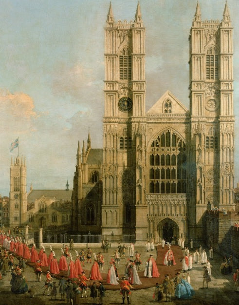 Procession of the Knights of the Bath - Giovanni Antonio Canal, known as Canaletto