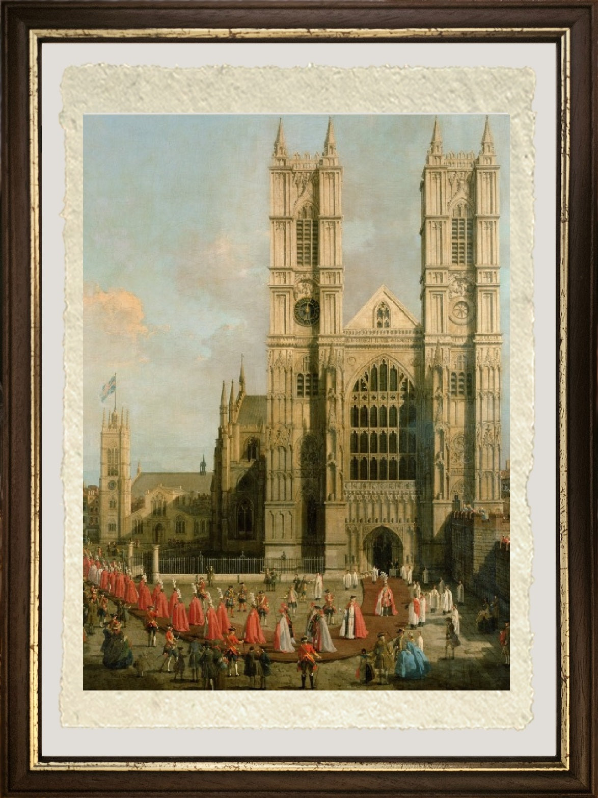 Procession of the Knights of the Bath - Giovanni Antonio Canal, known as Canaletto