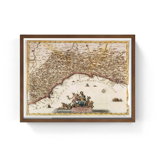 Roman Empire maximum expansion of Vallardi and Kiepert 