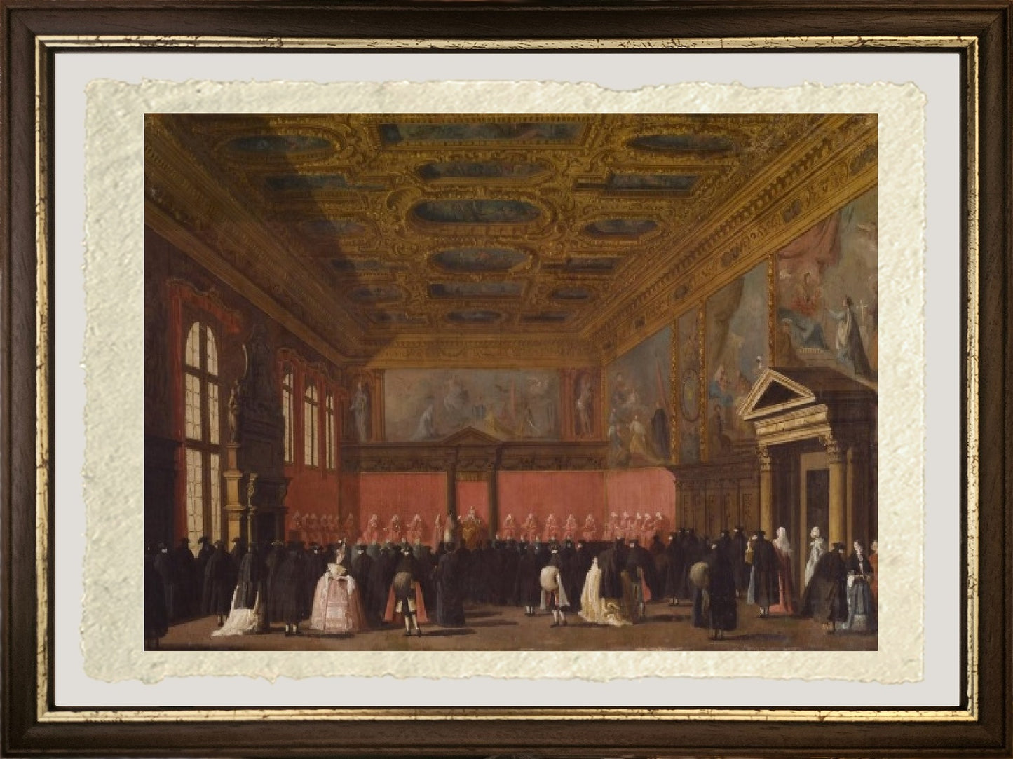 Reception of foreign ambassadors - Giovanni Antonio Canal, known as Canaletto