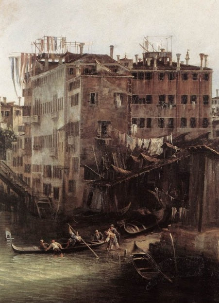 Rio dei Mendicanti - Giovanni Antonio Canal known as Canaletto