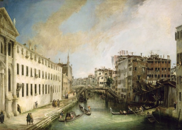 Rio dei Mendicanti, 1724 - Giovanni Antonio Canal known as Canaletto