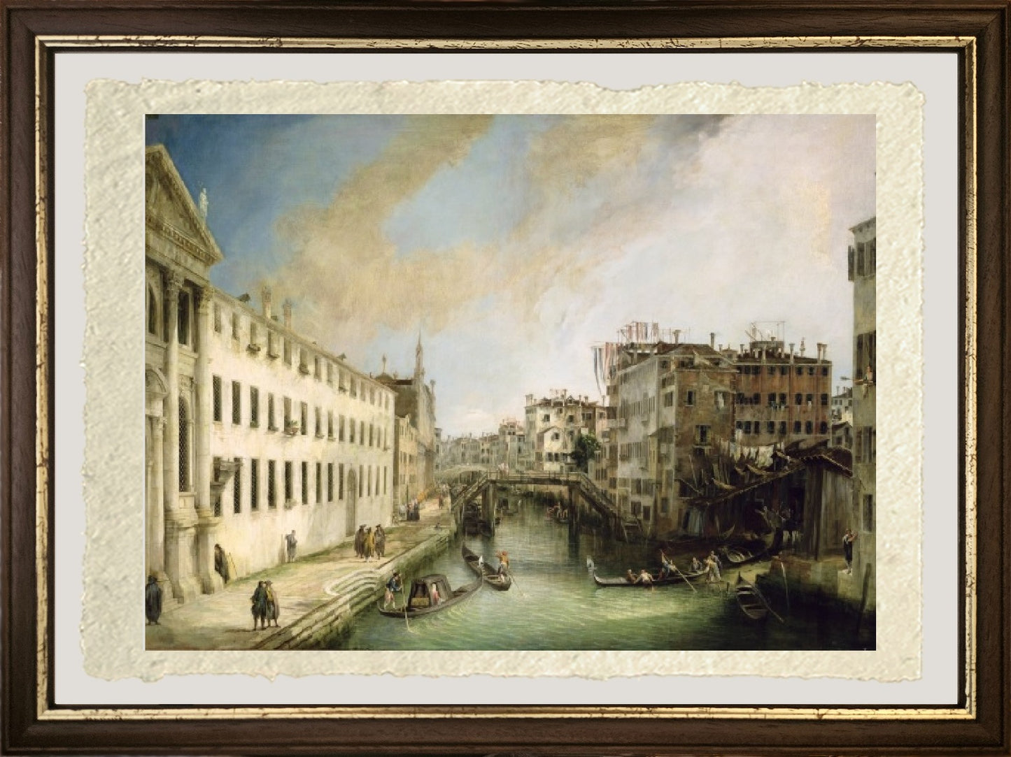 Rio dei Mendicanti, 1724 - Giovanni Antonio Canal known as Canaletto