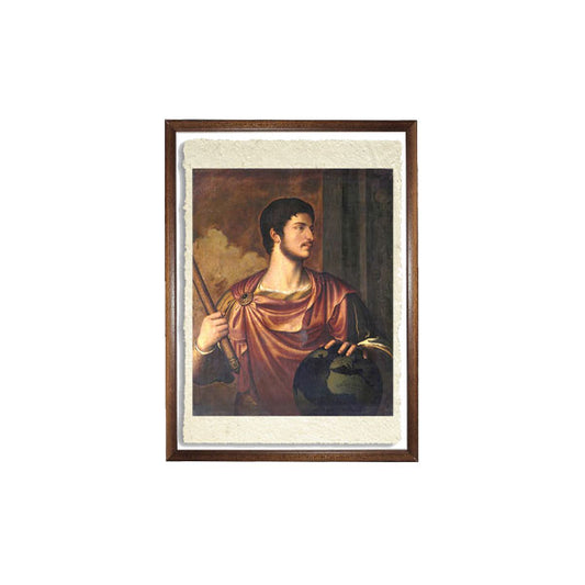 Ritratto dell'imperatore Ottaviano Augusto di Bernardino Campi