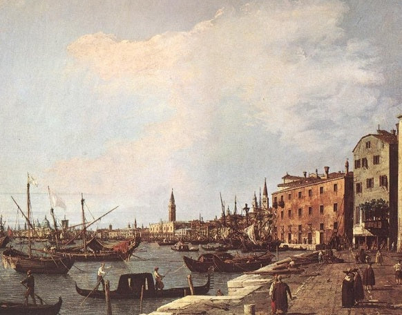 Riva degli Schiavoni - Giovanni Antonio Canal known as Canaletto