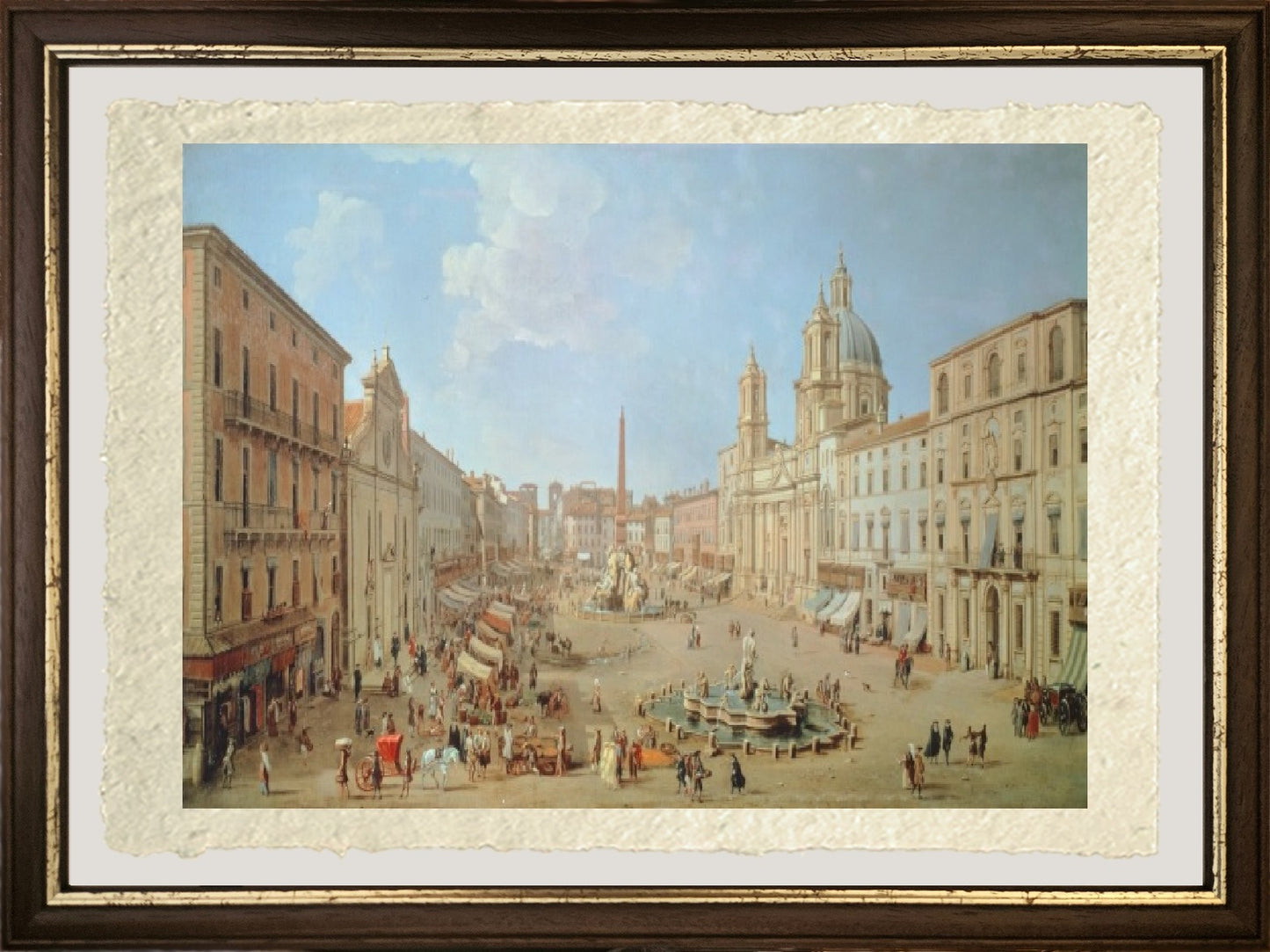 Rome, Piazza Navona - Gaspare Vanvitelli - Gaspar van Wittel