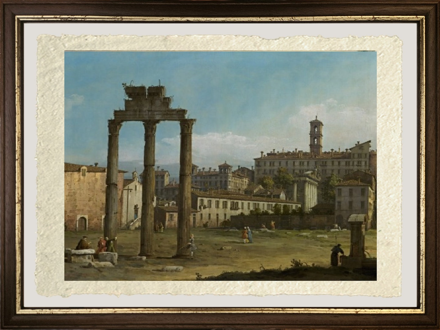 Rovine del Foro, Roma - Bernardo Bellotto