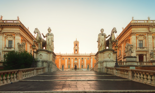 Steps of Piazza di Campidoglio, Rome