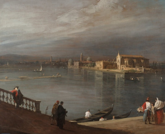 Saint Christopher - Giovanni Antonio Canal, known as Canaletto