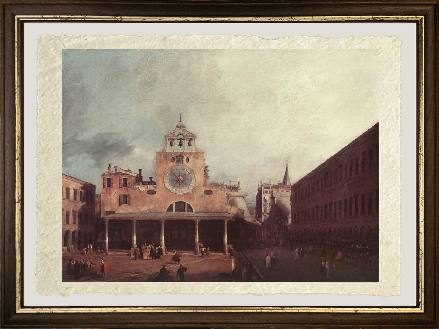 San Giacomo di Rialto - Giovanni Antonio Canal known as Canaletto