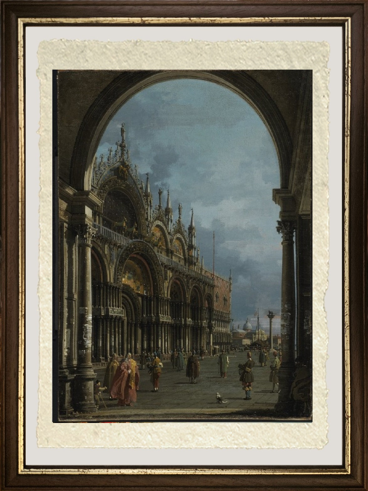 View of Rome with St. Peter's and Castel Sant' Angelo in the Distance, 1685 - Gaspare Vanvitelli - Gaspar van Wittel