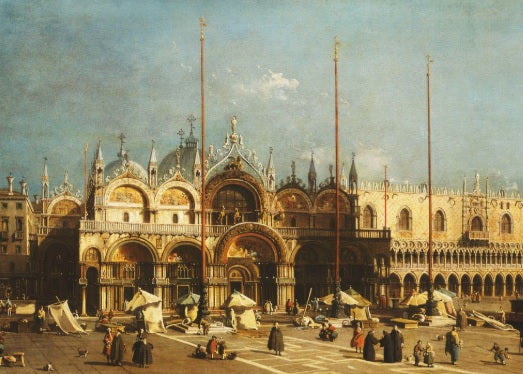 View of Rome with St. Peter's and Castel Sant' Angelo in the Distance, 1685 - Gaspare Vanvitelli - Gaspar van Wittel