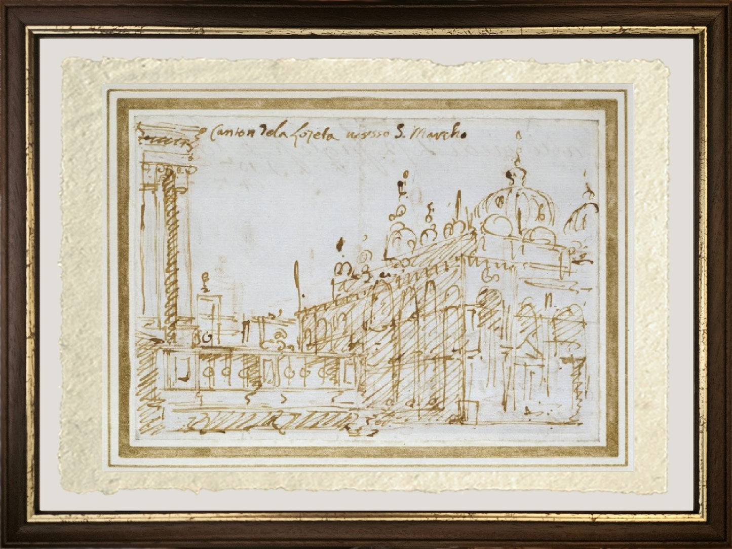 San Marco e la Loggetta - Giovanni Antonio Canal detto Canaletto