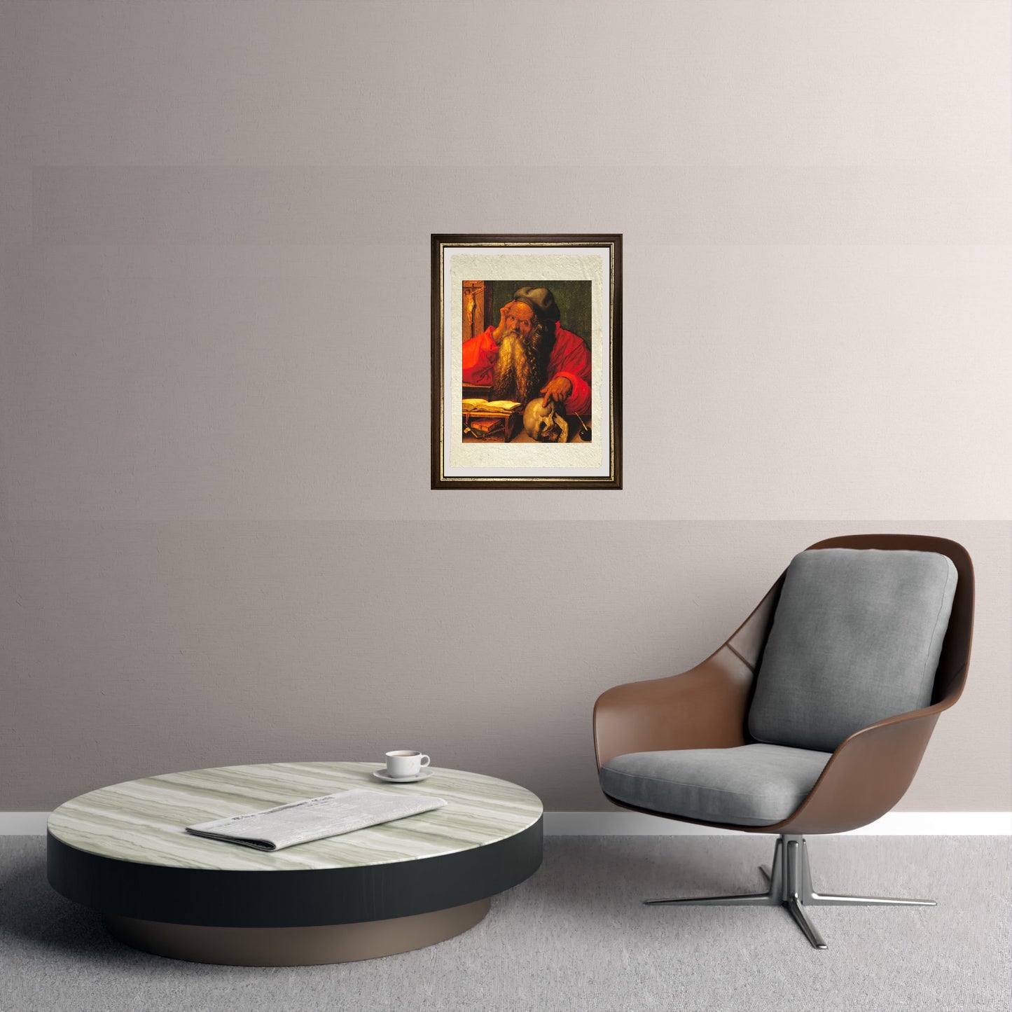 San Girolamo nello studio - Albrecht Dürer su pregiata carta Amalfi