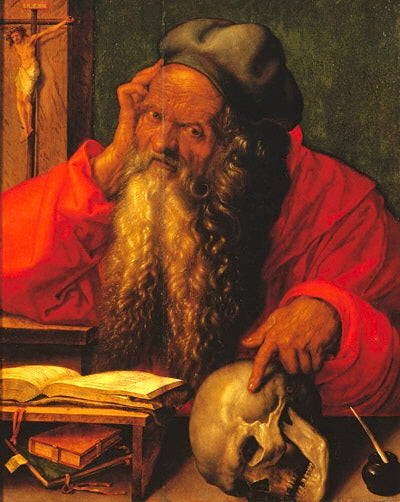 San Girolamo nello studio - Albrecht Dürer su pregiata carta Amalfi