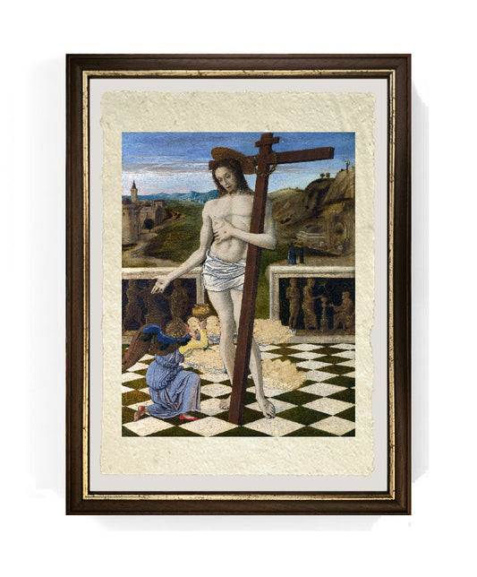 Sangue del Redentore - Giovanni Bellini su pregiata carta Amalfi