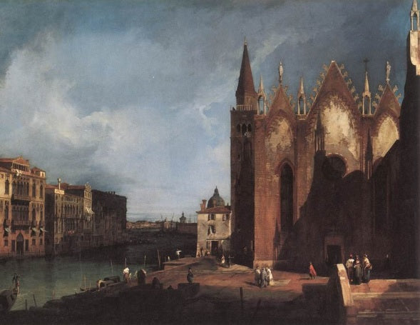 Church of Santa Maria della Carità - Giovanni Antonio Canal known as Canaletto