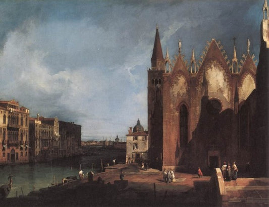 Church of Santa Maria della Carità - Giovanni Antonio Canal known as Canaletto