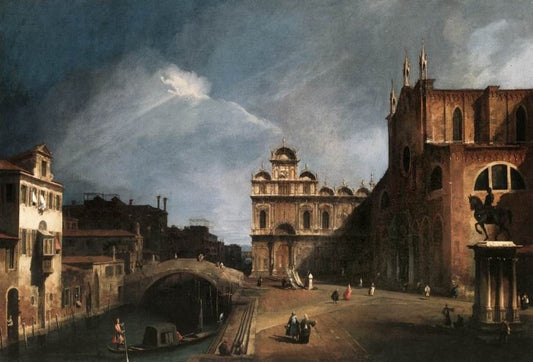 View of Rome with St. Peter's and Castel Sant' Angelo in the Distance, 1685 - Gaspare Vanvitelli - Gaspar van Wittel