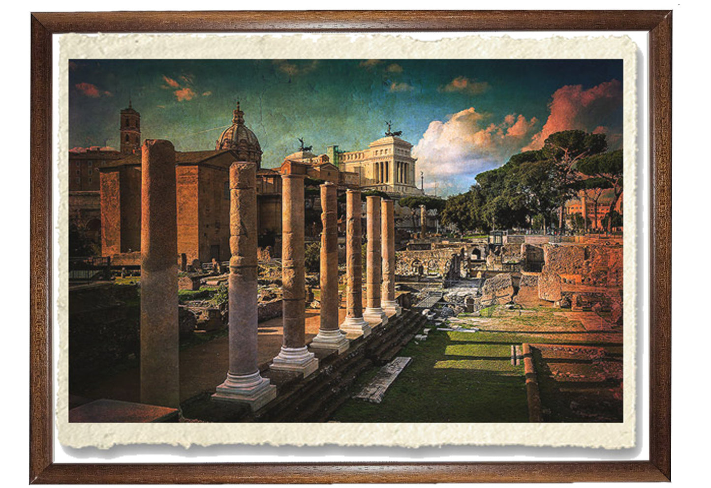 Glimpse of the Roman Forum