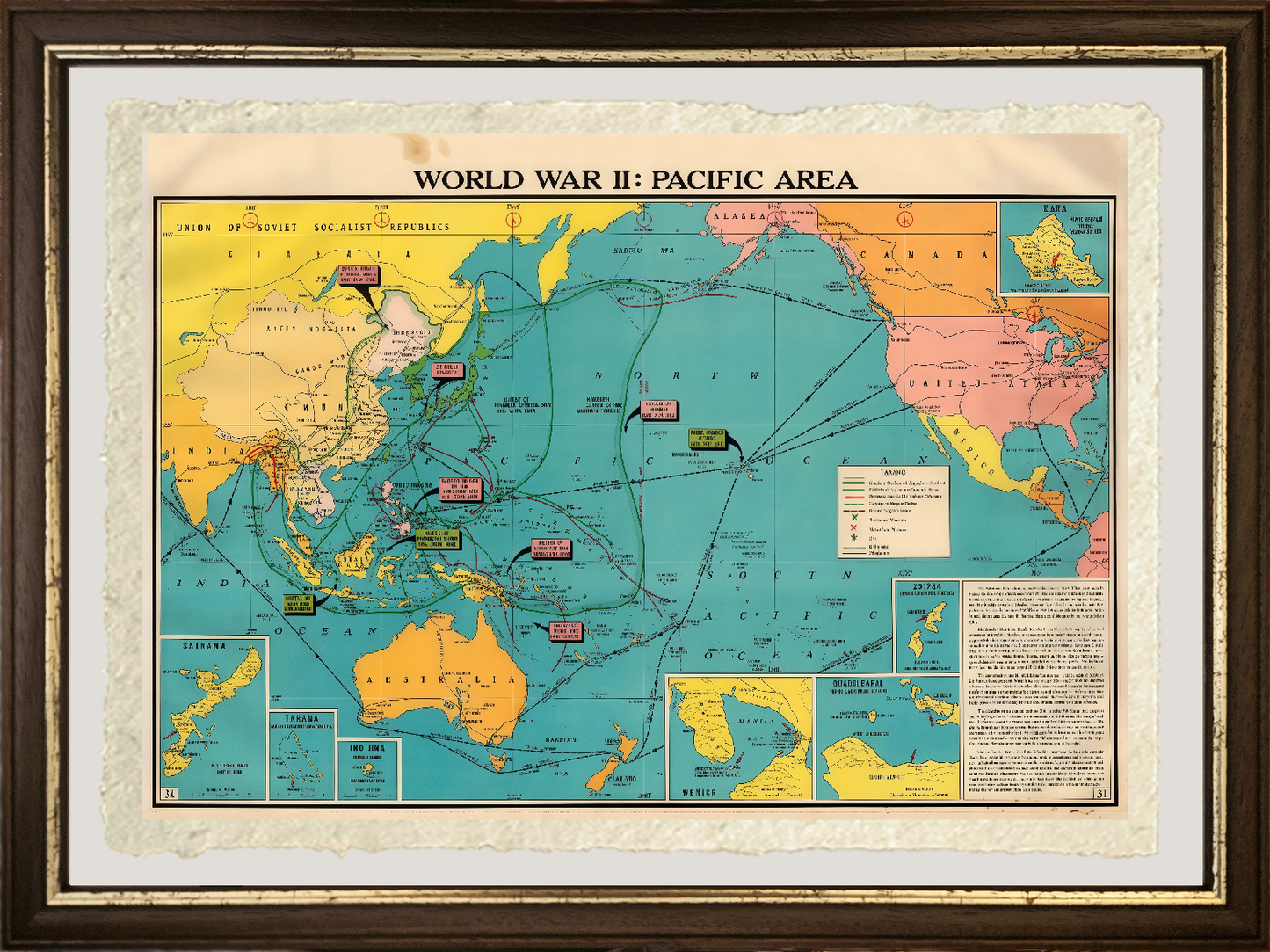 Seconda guerra mondiale: area del Pacifico di Franklin Scott