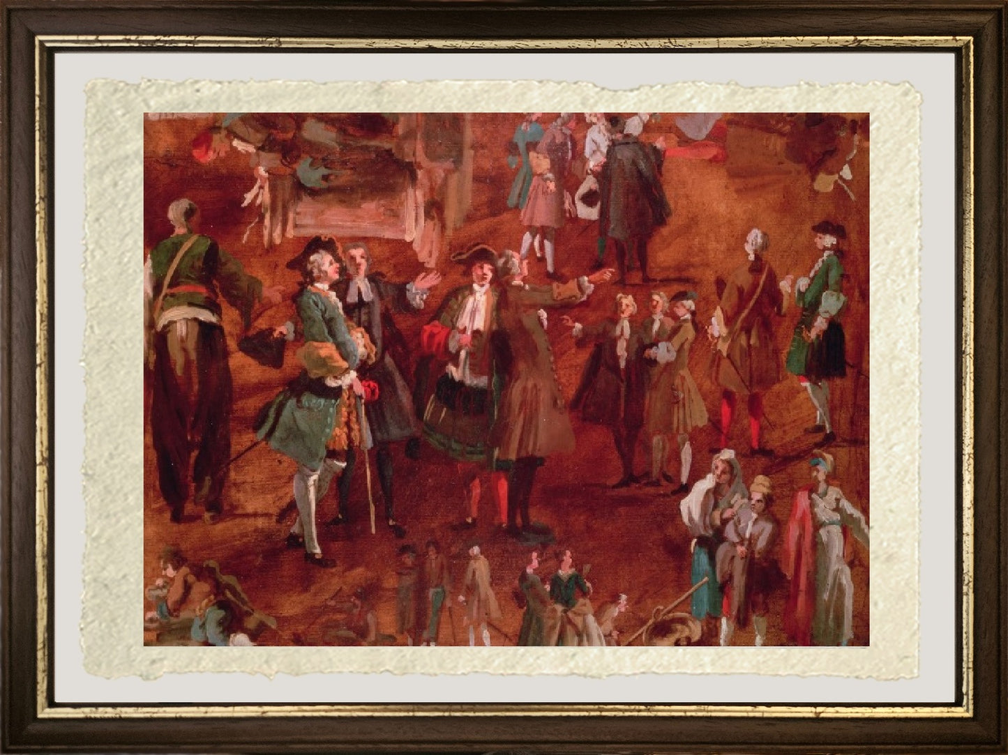 Studi di figure - Giovanni Antonio Canal detto Canaletto