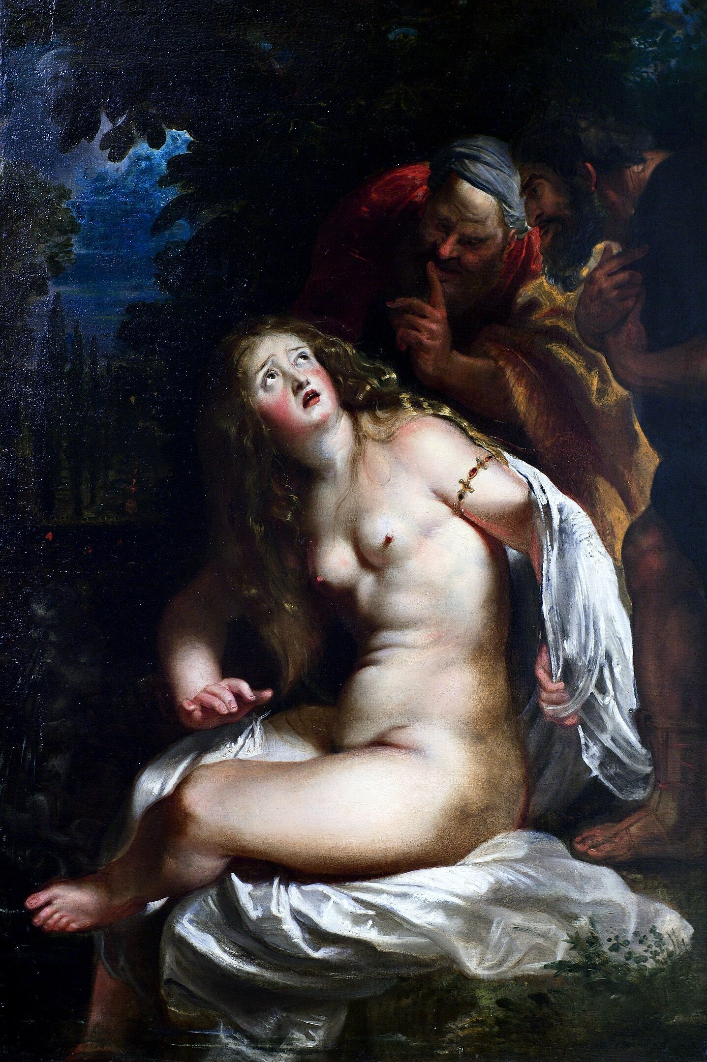 Susanna e i vecchioni - Peter Paul Rubens su pregiata carta Amalfi