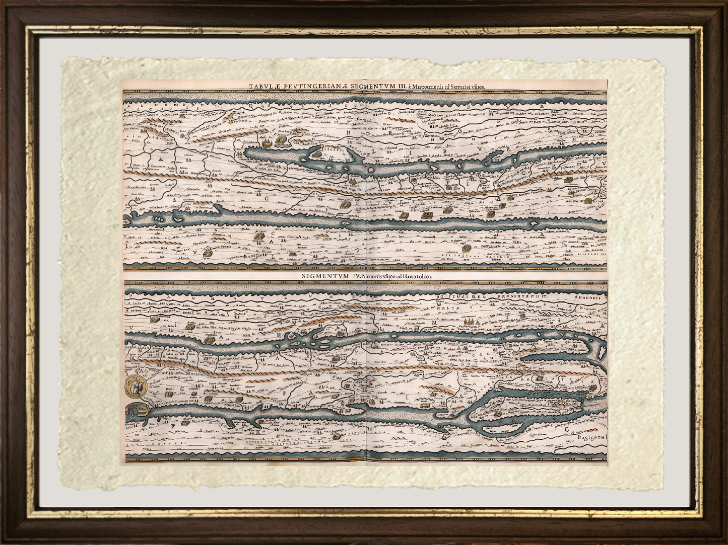 Tabulae Peutingerianae segmentum