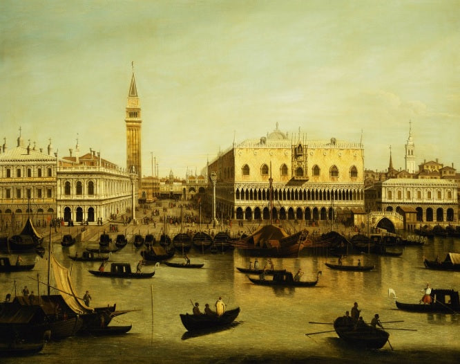 View of Rome with St. Peter's and Castel Sant' Angelo in the Distance, 1685 - Gaspare Vanvitelli - Gaspar van Wittel