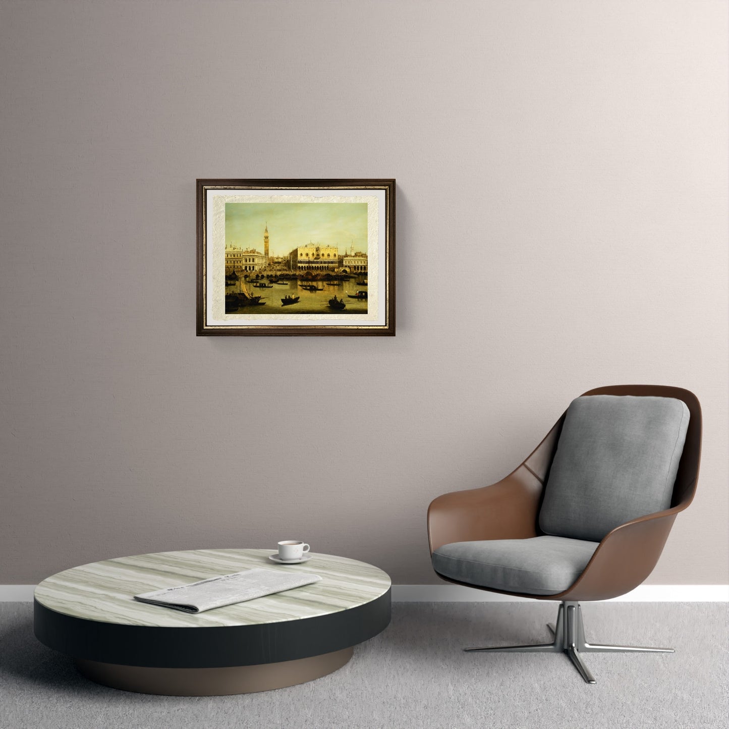 View of Rome with St. Peter's and Castel Sant' Angelo in the Distance, 1685 - Gaspare Vanvitelli - Gaspar van Wittel