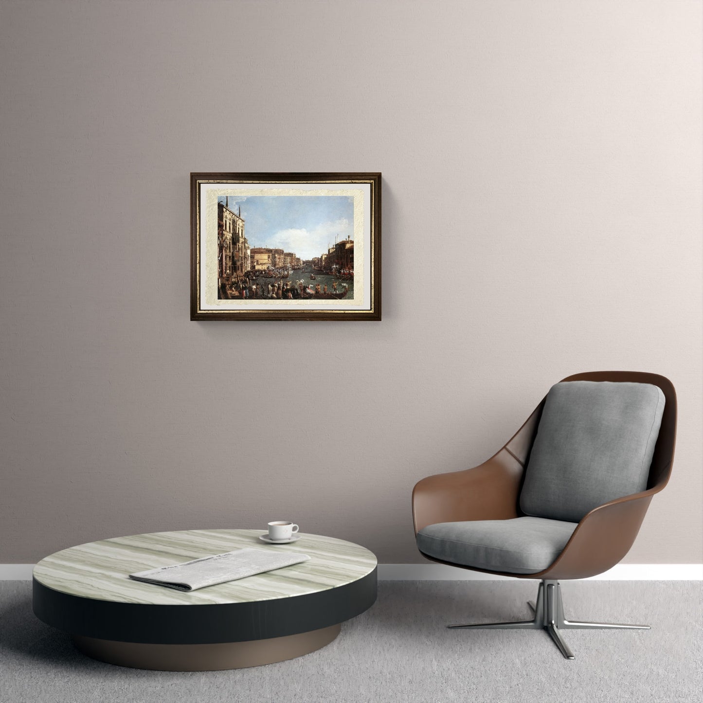 Una regata sul Canal Grande - Giovanni Antonio Canal detto Canaletto