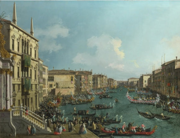 View of Rome with St. Peter's and Castel Sant' Angelo in the Distance, 1685 - Gaspare Vanvitelli - Gaspar van Wittel