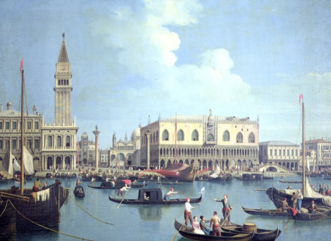Una vista del Canal Grande - Giovanni Antonio Canal detto Canaletto