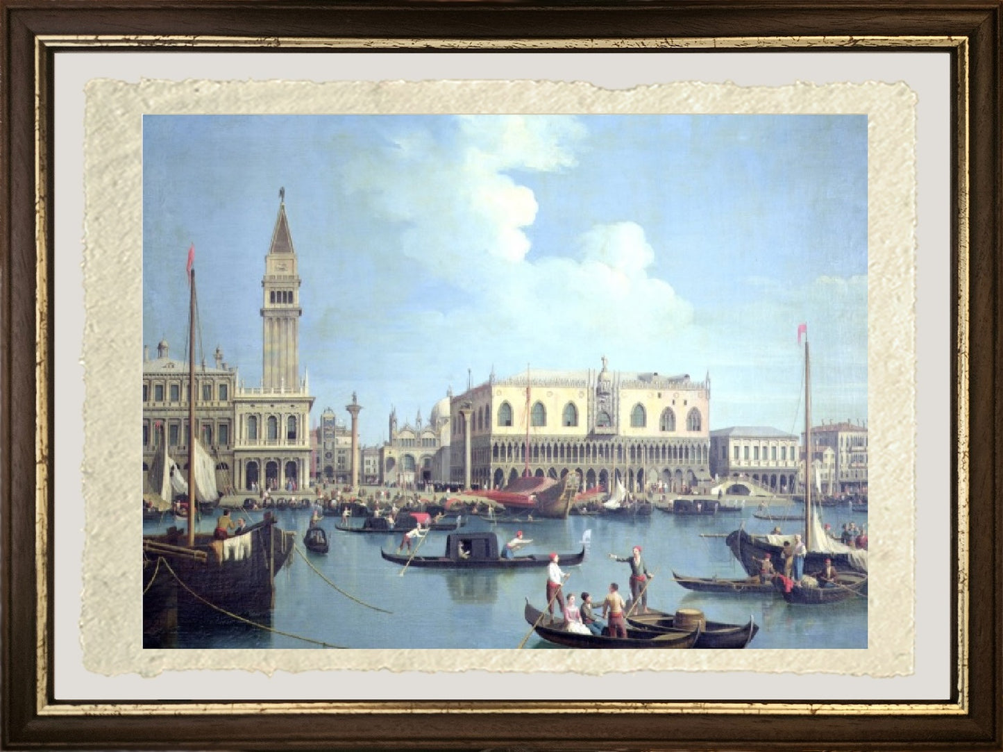 Una vista del Canal Grande - Giovanni Antonio Canal detto Canaletto