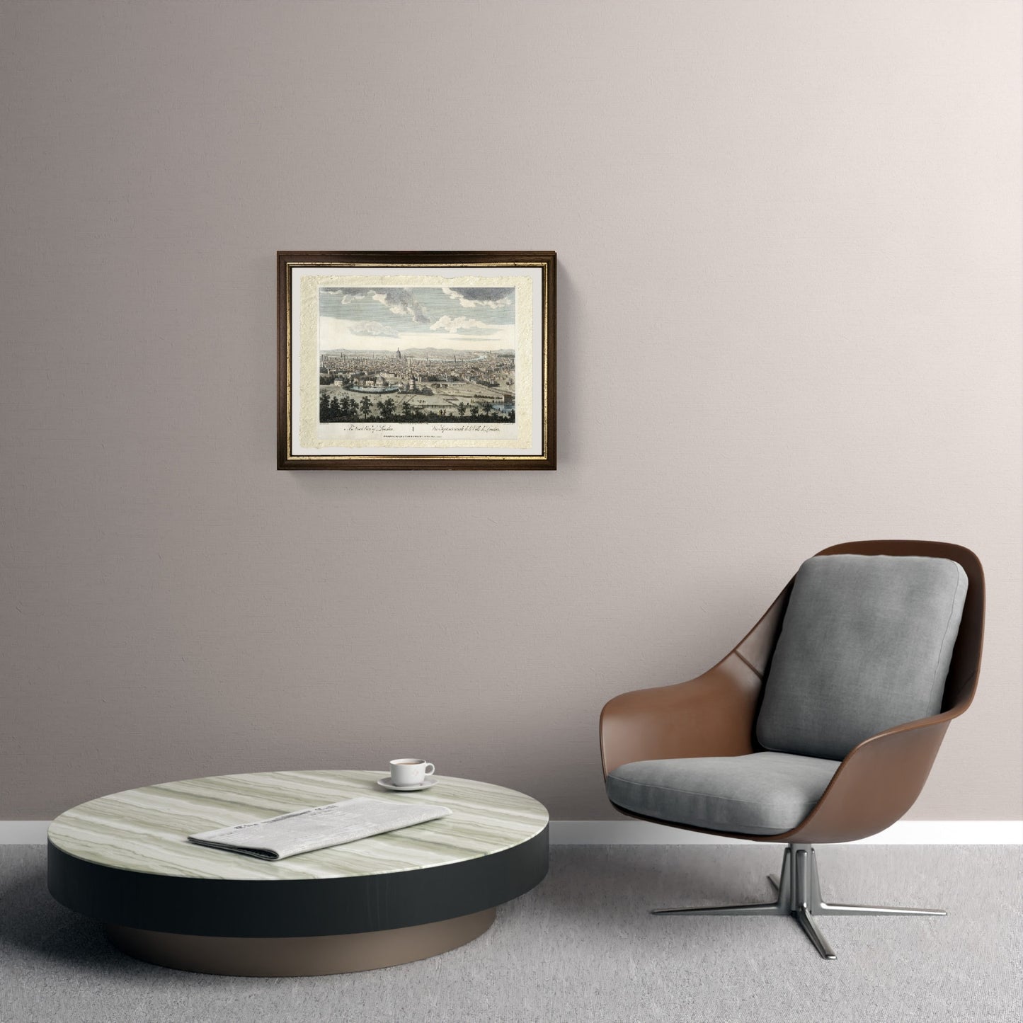 Una vista nord di Londra, tavola 3 - Giovanni Antonio Canal detto Canaletto